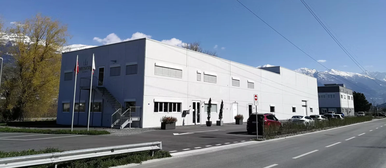 Le centre opérationnel Bloom à Sierre, construit en 2019